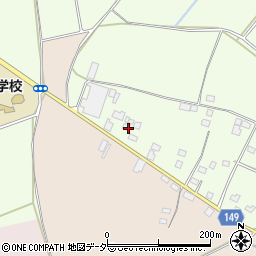 茨城県筑西市谷永島482-15周辺の地図
