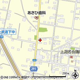 群馬県伊勢崎市境上渕名1290周辺の地図