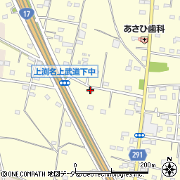 群馬県伊勢崎市境上渕名1322周辺の地図