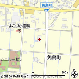 栃木県佐野市免鳥町546周辺の地図