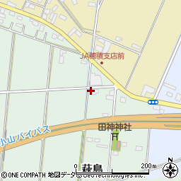 栃木県小山市萩島137周辺の地図