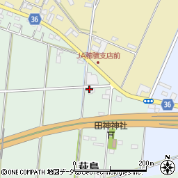 栃木県小山市萩島138周辺の地図