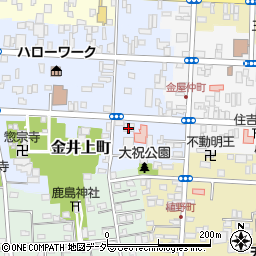 栃木県佐野市金井上町2255周辺の地図