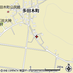 栃木県足利市多田木町330周辺の地図