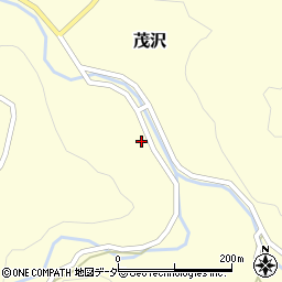 長野県北佐久郡軽井沢町茂沢769周辺の地図