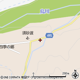 長野県安曇野市堀金烏川10周辺の地図