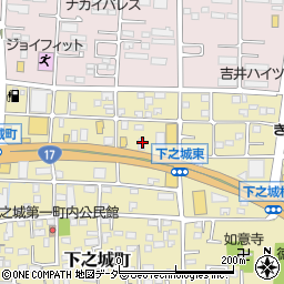 群馬県高崎市下之城町176-21周辺の地図