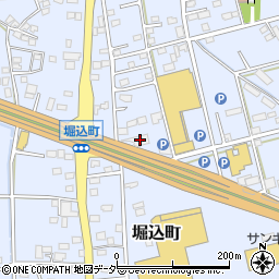 栃木県足利市堀込町259周辺の地図