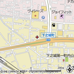 オリックスレンタカー高崎下之城店周辺の地図