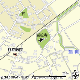 岩松寺周辺の地図