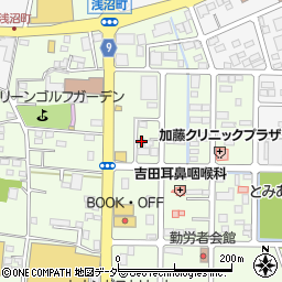 栃木県佐野市浅沼町827周辺の地図