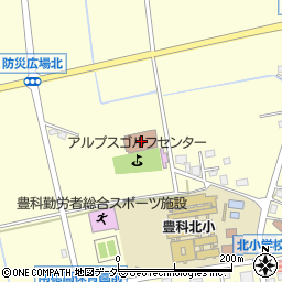 長野県安曇野市豊科南穂高2661周辺の地図