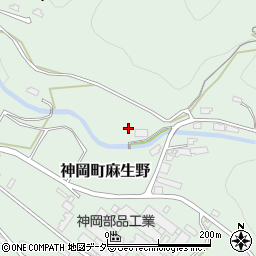 岐阜県飛騨市神岡町麻生野619周辺の地図