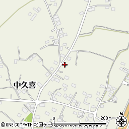 栃木県小山市中久喜828周辺の地図