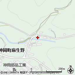 岐阜県飛騨市神岡町麻生野783周辺の地図