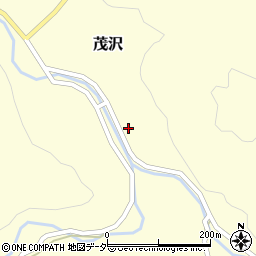 長野県北佐久郡軽井沢町茂沢652周辺の地図