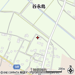 茨城県筑西市谷永島371周辺の地図