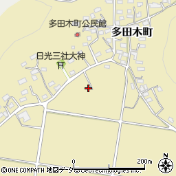 栃木県足利市多田木町622周辺の地図
