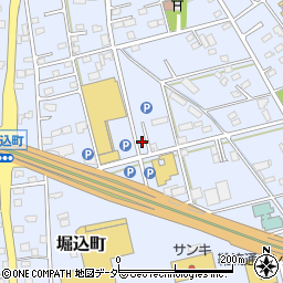 栃木県足利市堀込町153-9周辺の地図