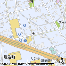 栃木県足利市堀込町155周辺の地図