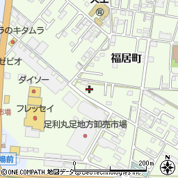 栃木県足利市福居町385周辺の地図