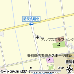 長野県安曇野市豊科南穂高3198周辺の地図