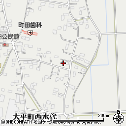 栃木県栃木市大平町西水代1600周辺の地図