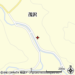 長野県北佐久郡軽井沢町茂沢653周辺の地図