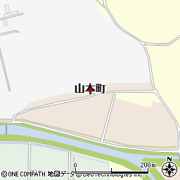石川県加賀市山本町周辺の地図