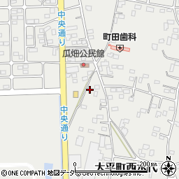 栃木県栃木市大平町西水代2016周辺の地図