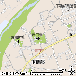 普門寺周辺の地図