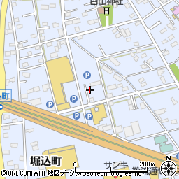 栃木県足利市堀込町153-5周辺の地図