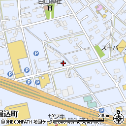 栃木県足利市堀込町157-2周辺の地図