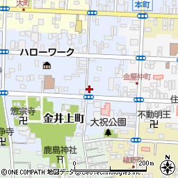 栃木県佐野市金井上町2508周辺の地図