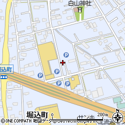 栃木県足利市堀込町153-4周辺の地図