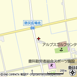 長野県安曇野市豊科南穂高2877周辺の地図