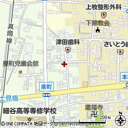 有限会社上村ふとん店周辺の地図