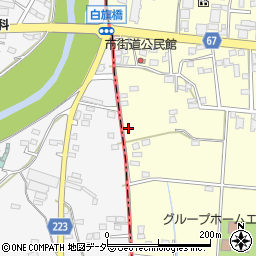 栃木県佐野市免鳥町1007周辺の地図