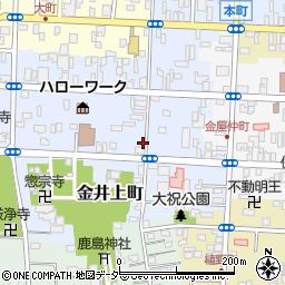 栃木県佐野市金井上町2510周辺の地図