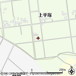 茨城県筑西市上平塚516周辺の地図