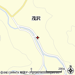 長野県北佐久郡軽井沢町茂沢661周辺の地図