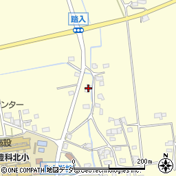 長野県安曇野市豊科南穂高2608周辺の地図