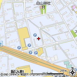 栃木県足利市堀込町153-12周辺の地図