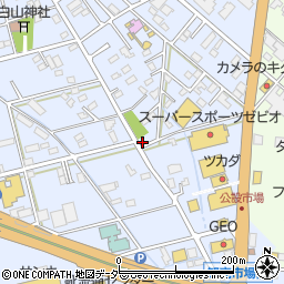 栃木県足利市堀込町2489-6周辺の地図