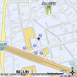 栃木県足利市堀込町152周辺の地図