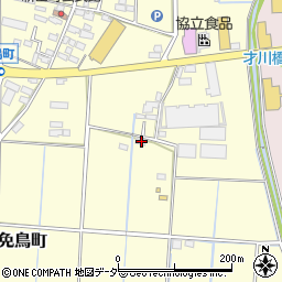 栃木県佐野市免鳥町271周辺の地図