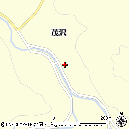 長野県北佐久郡軽井沢町茂沢661-1周辺の地図