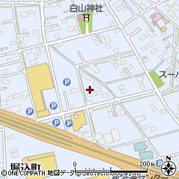栃木県足利市堀込町154周辺の地図