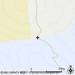 梅ノ木峠周辺の地図