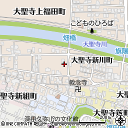 石川県加賀市大聖寺上福田町ニ4周辺の地図